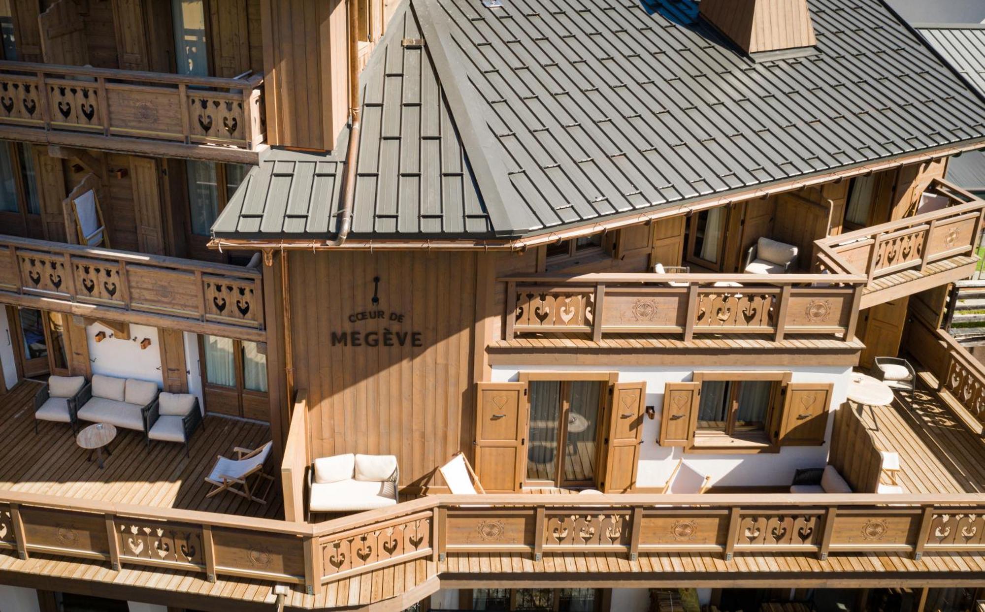 Coeur De Megeve Hotel Buitenkant foto