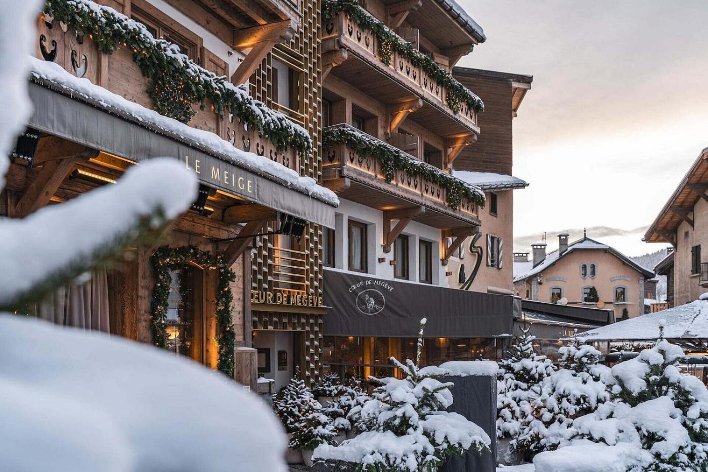 Coeur De Megeve Hotel Buitenkant foto