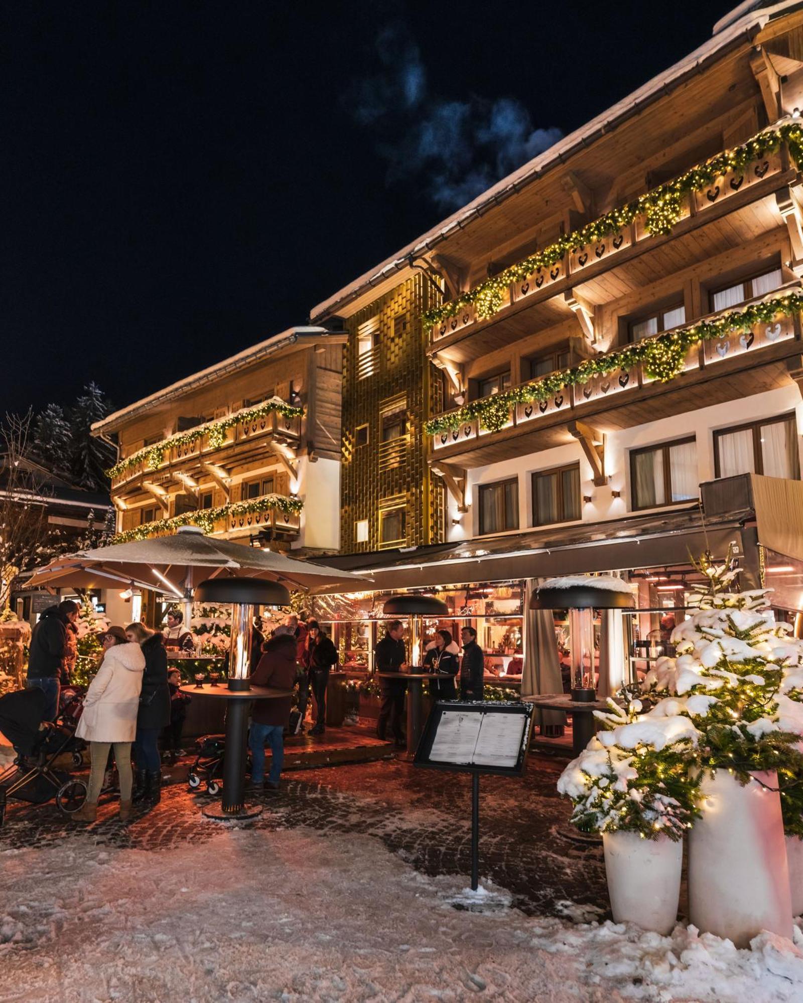Coeur De Megeve Hotel Buitenkant foto