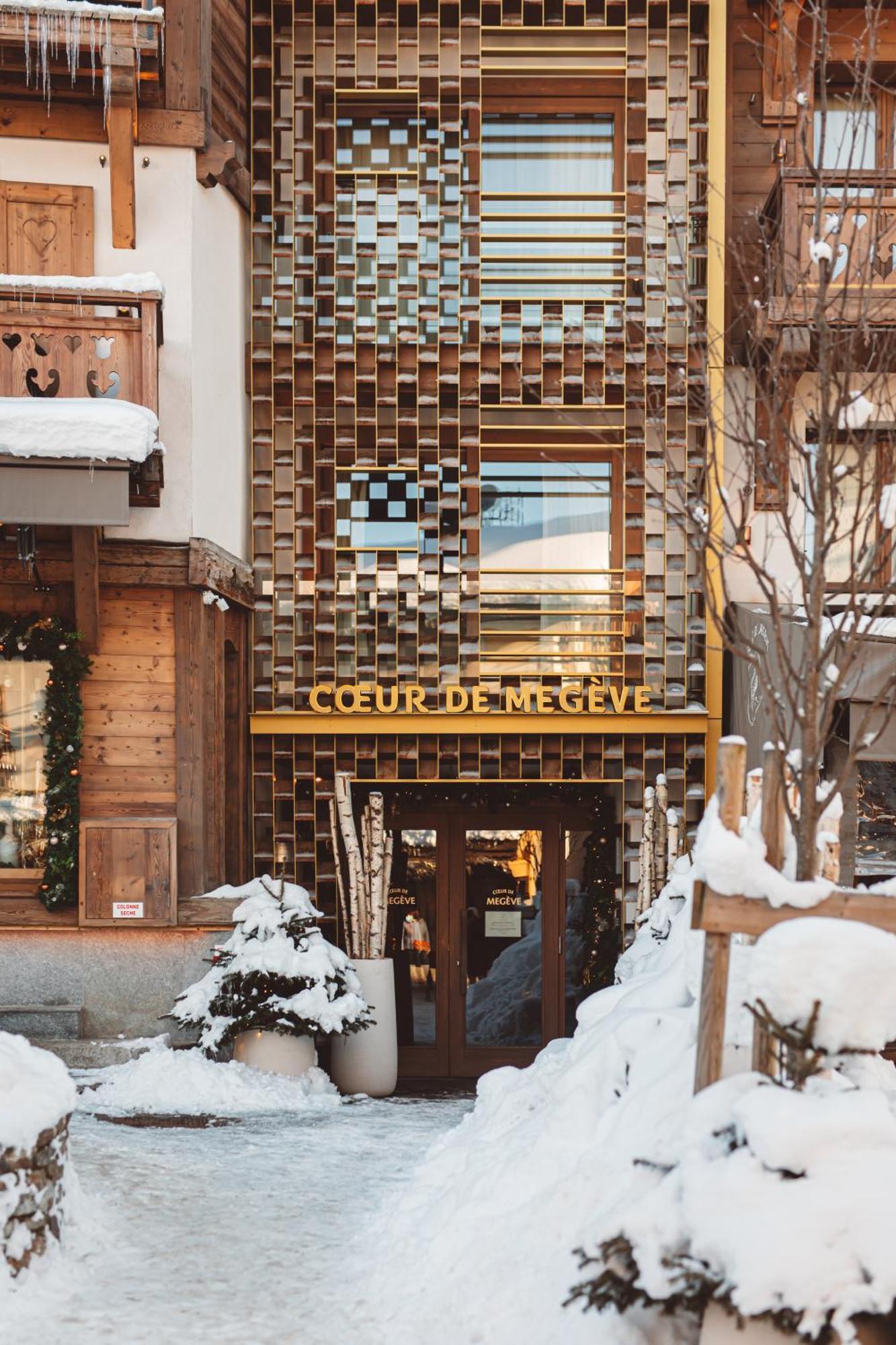 Coeur De Megeve Hotel Buitenkant foto